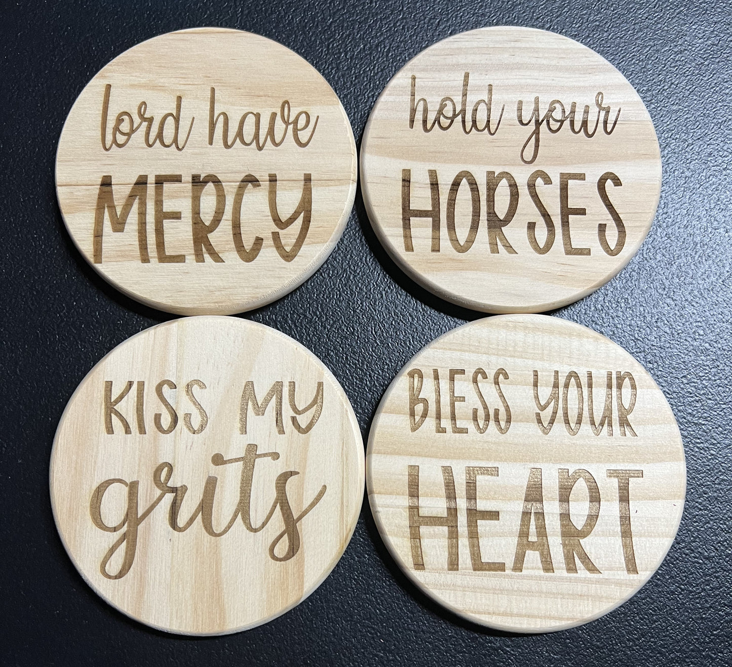 Funny 4" Coasters