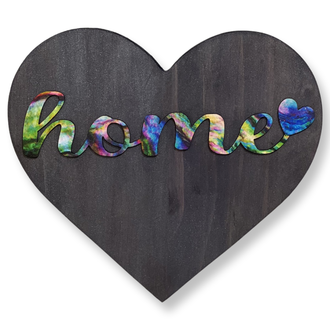 Family Home Decor Heart Sign