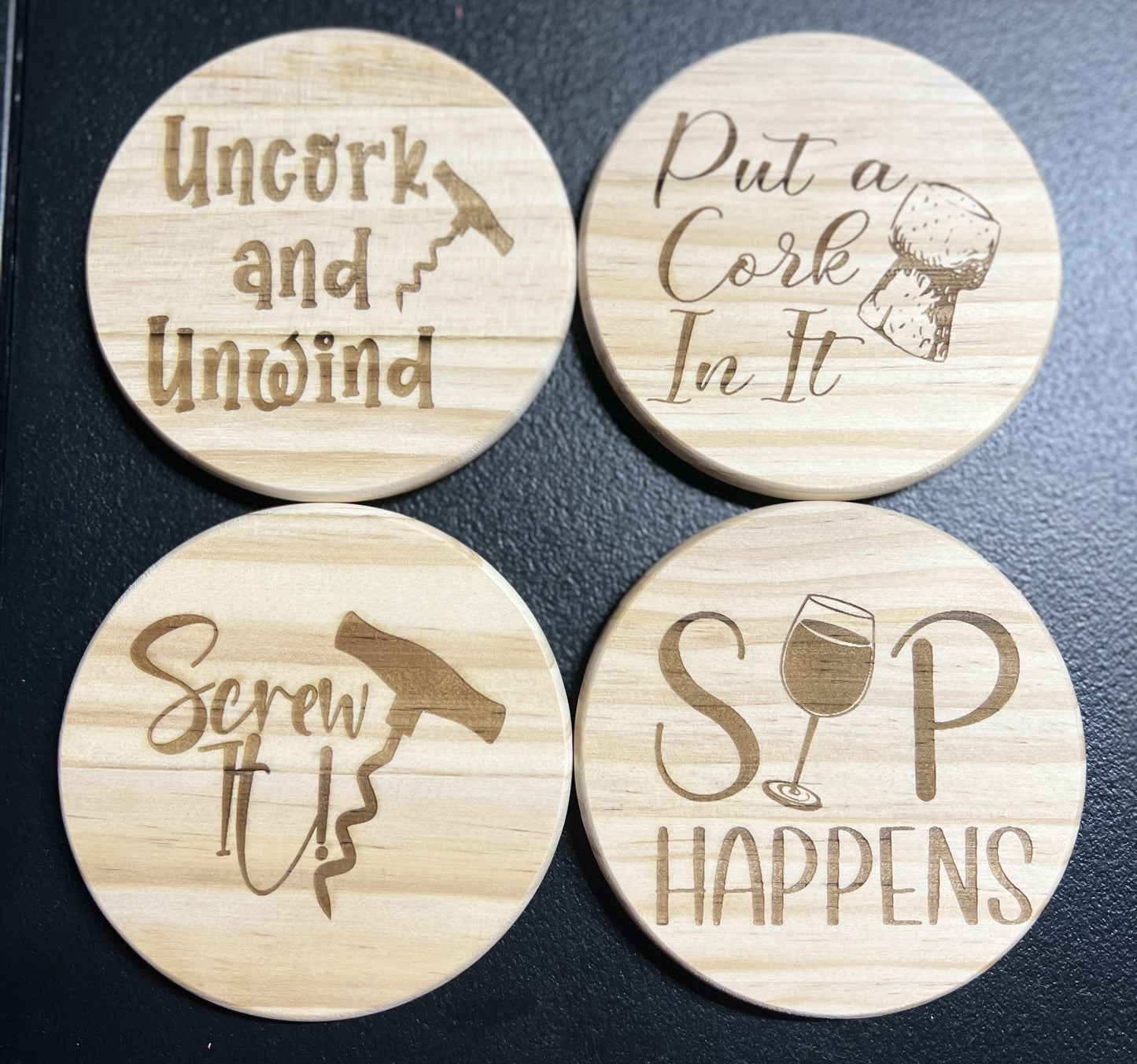 Funny 4" Coasters